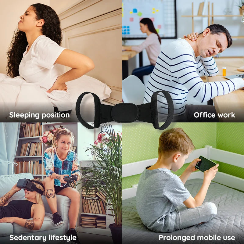 Posture Corrector Adjustable Breathable Discreet Under-Clothing Fit