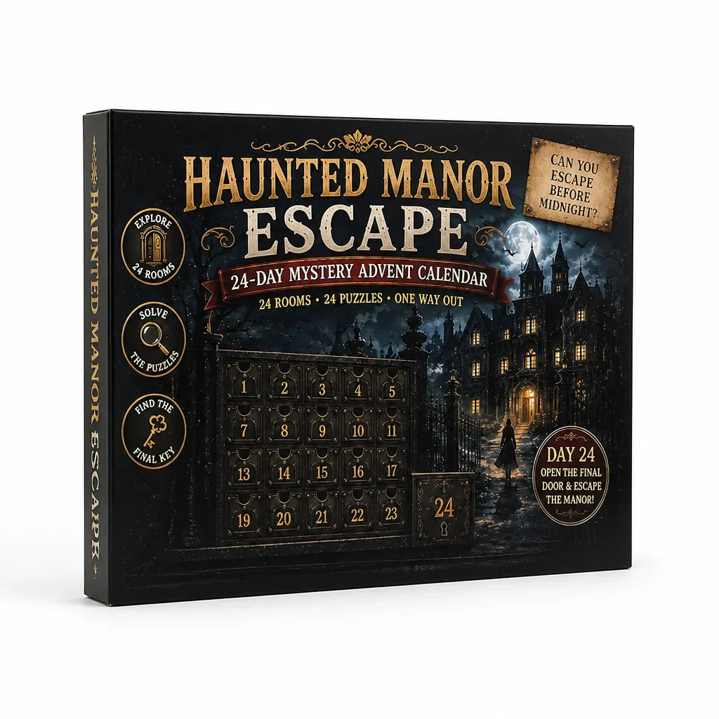 Puzzle Advent Calendar 24 Daily Escape Room Puzzles