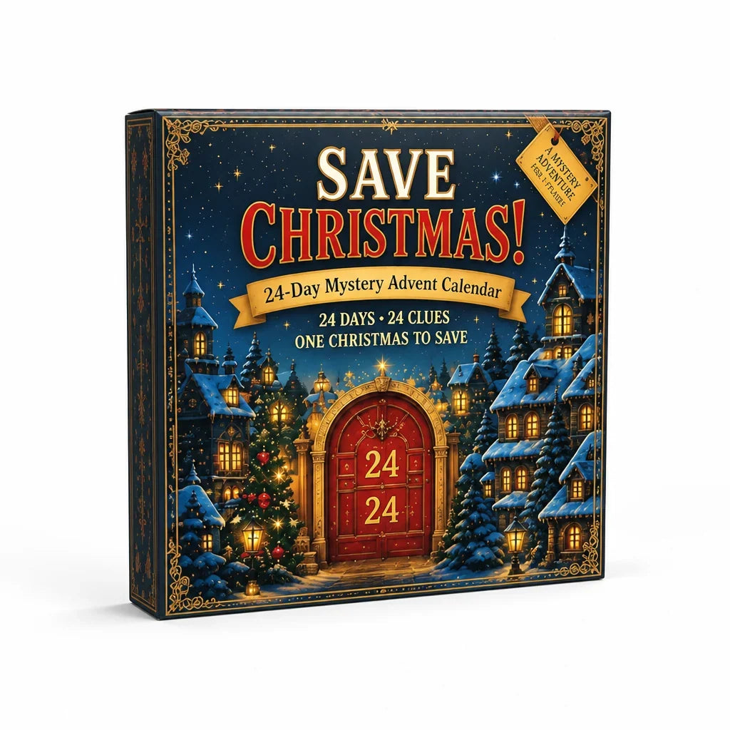 Puzzle Advent Calendar 24 Daily Escape Room Puzzles