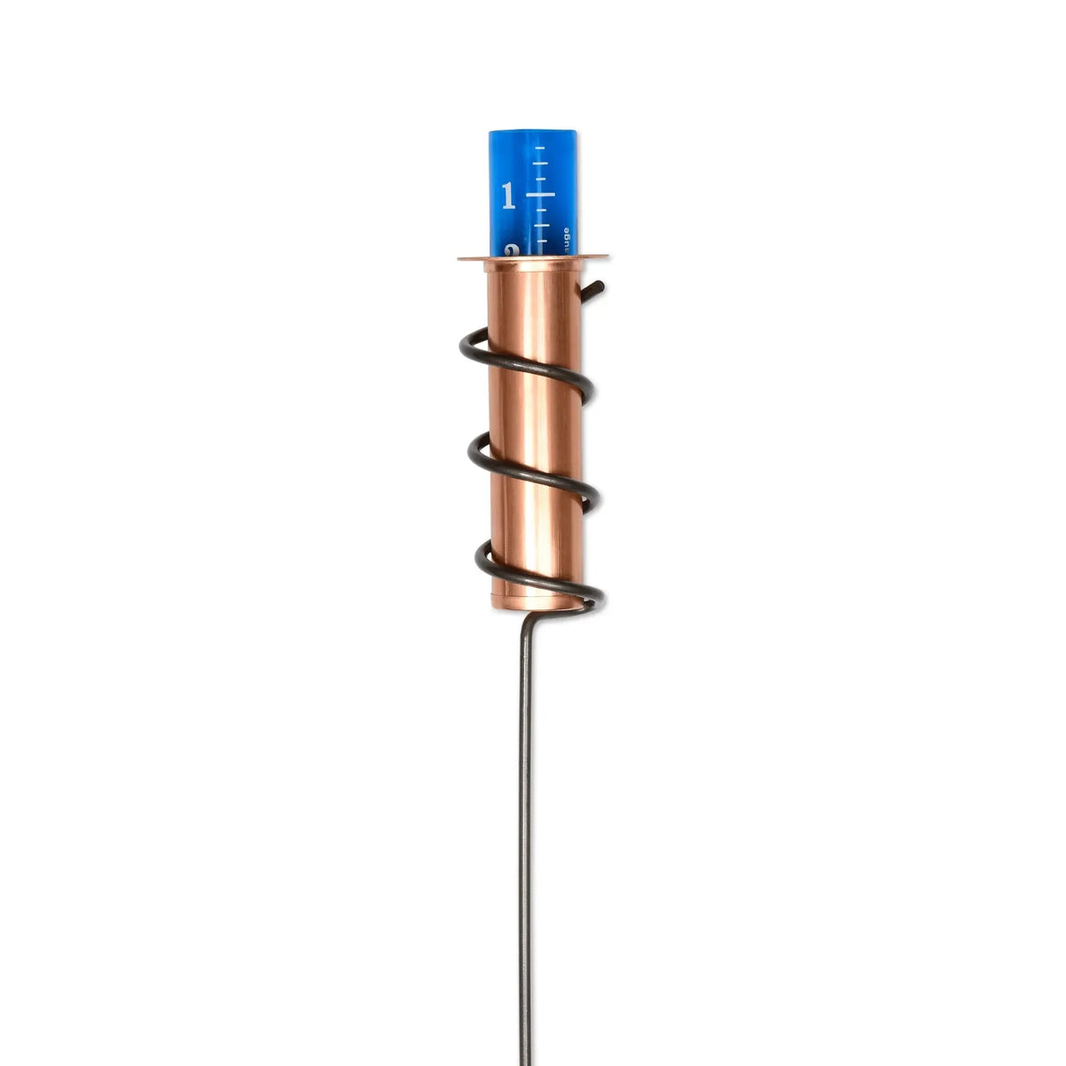 Rain Gauge Solid Copper Easy-Read Floating Tube