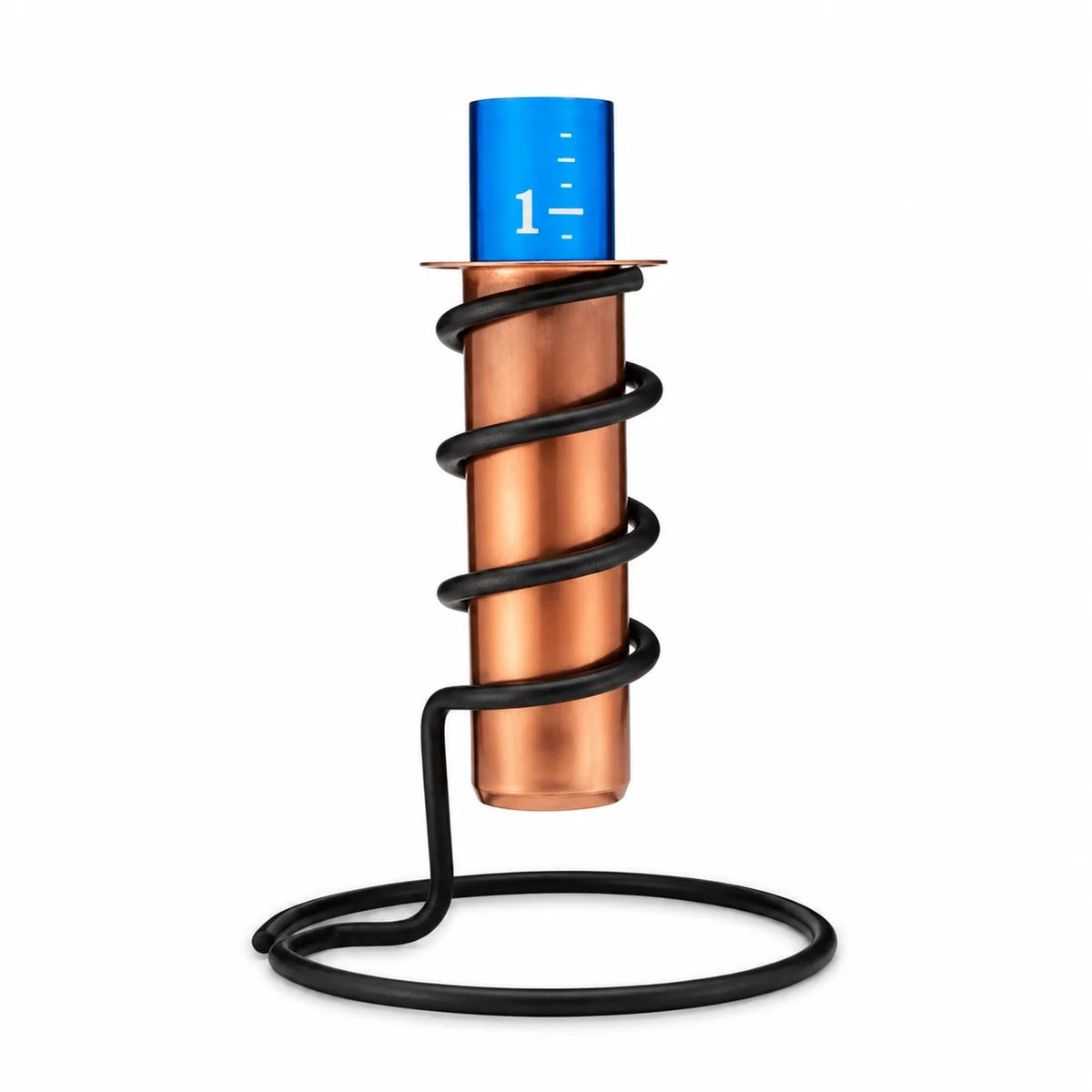 Rain Gauge Solid Copper Easy-Read Floating Tube