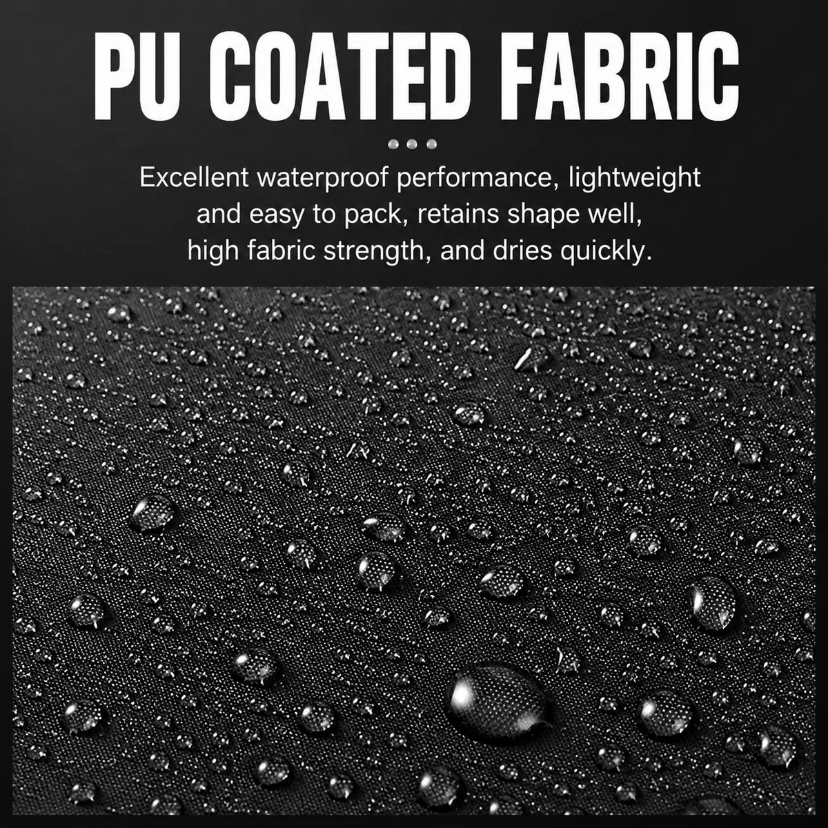 Rain Poncho 3-in-1 Waterproof Tarp & Ground Sheet