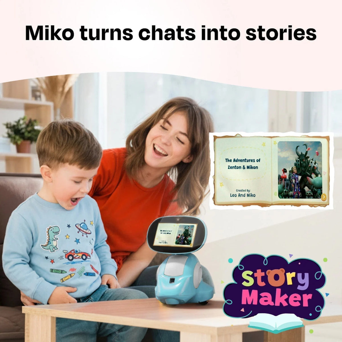 Robot Toy Face & Voice Recognition Interactive Learning