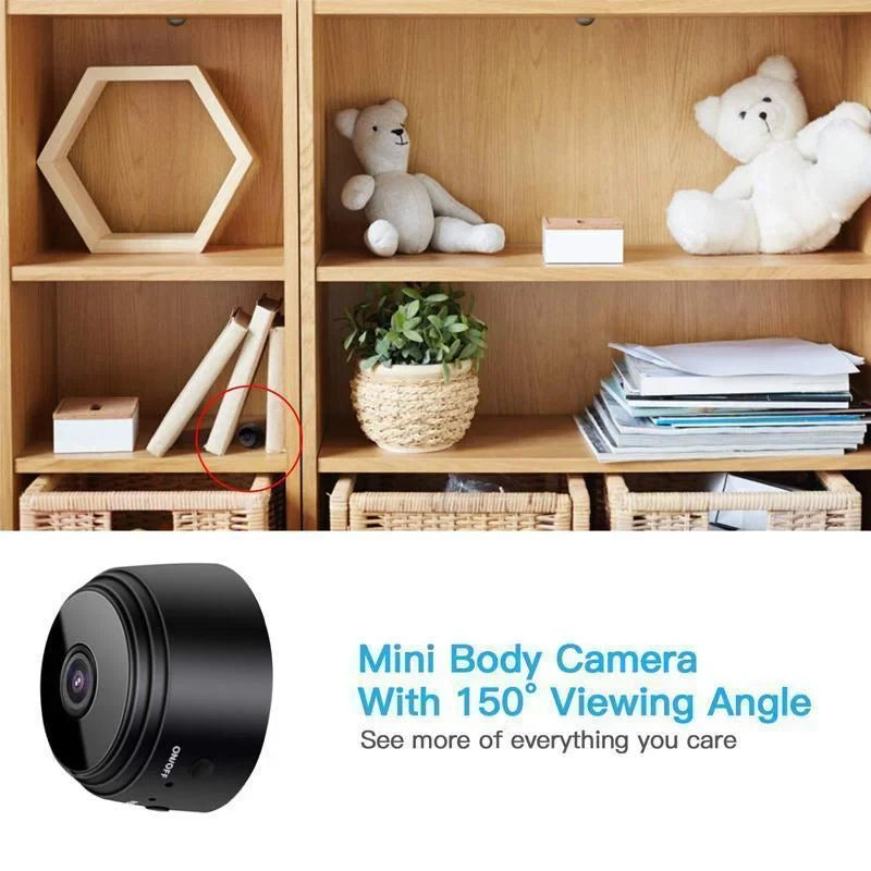 Security Camera 1080p Magnetic Mount Night Vision