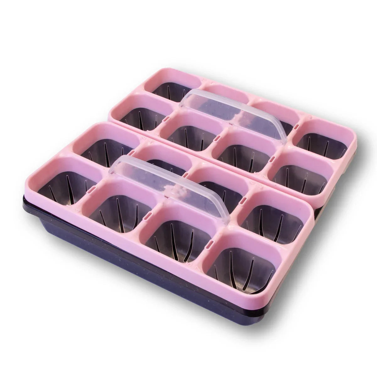 Seed Starting Tray Kit 16 Cells Clear Root Monitoring