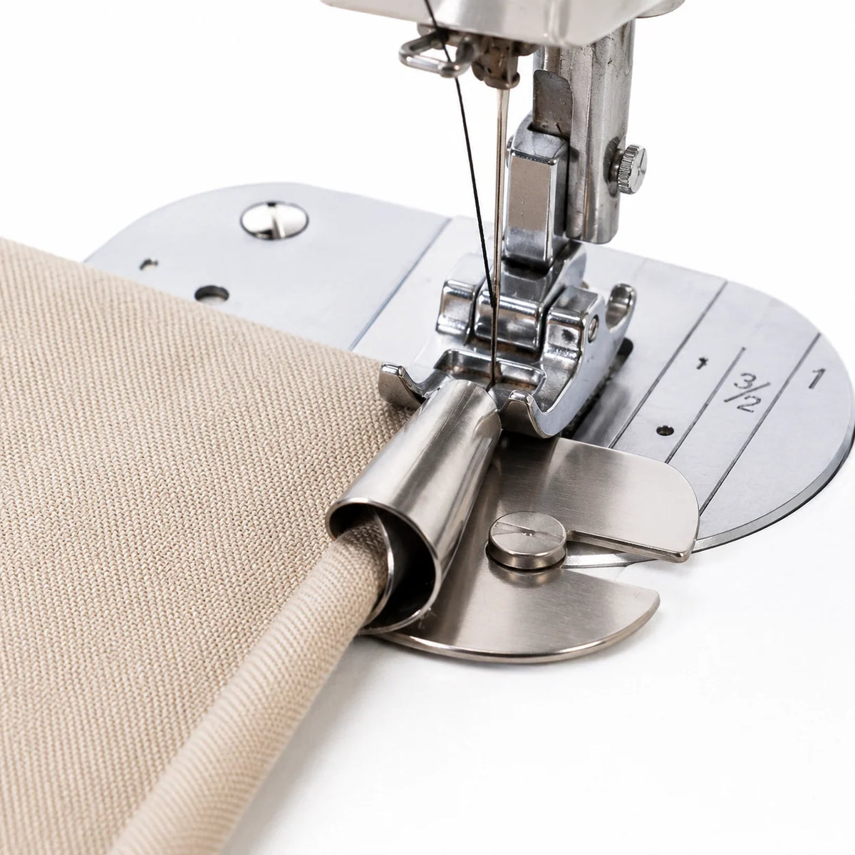 Sewing Machine Hemmer Attachment Adjustable Stainless Steel