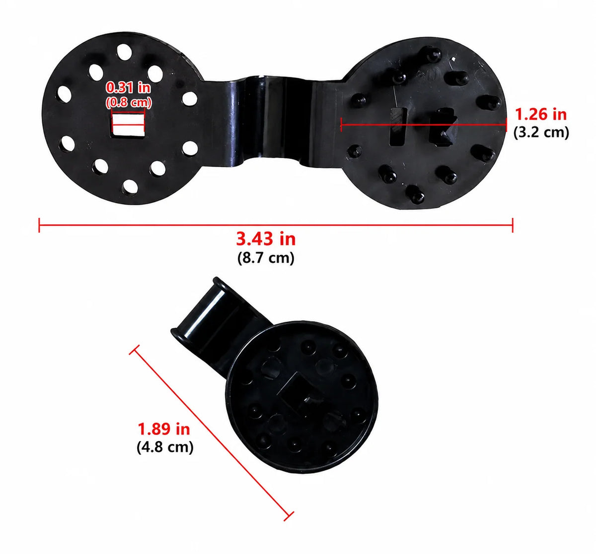 Shade Cloth Clips UV-Resistant Locking Grip Reusable