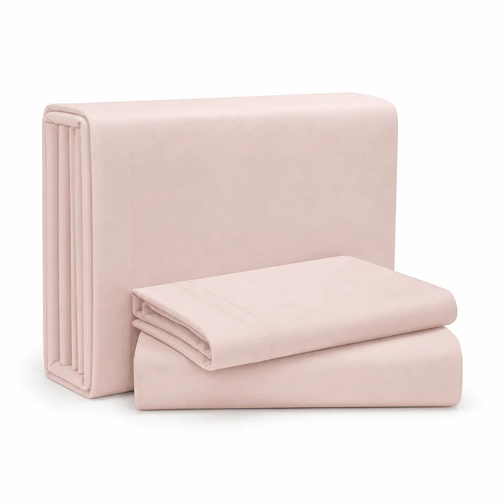 Sheet Set Velvet-Feel Brushed Microfiber Drapey Flat & Pillowcases