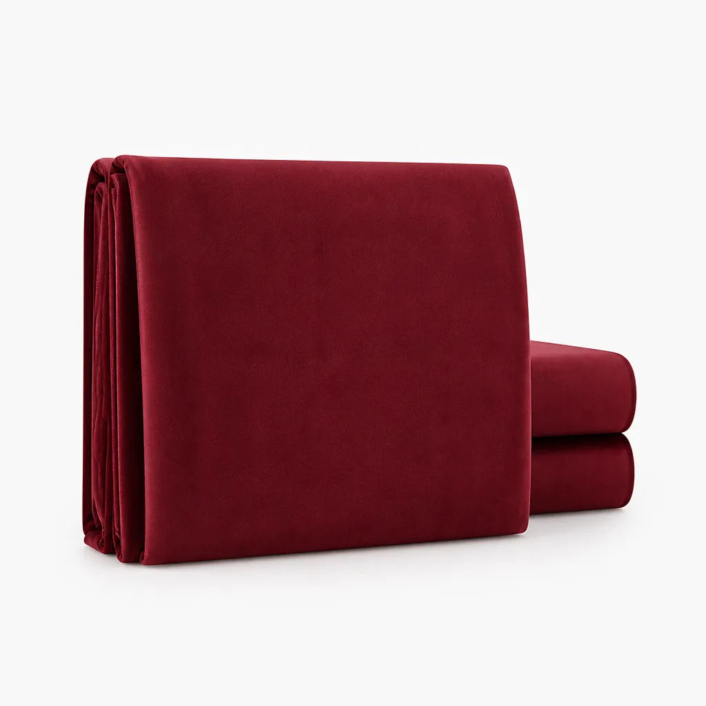 Sheet Set Velvet-Feel Brushed Microfiber Drapey Flat & Pillowcases