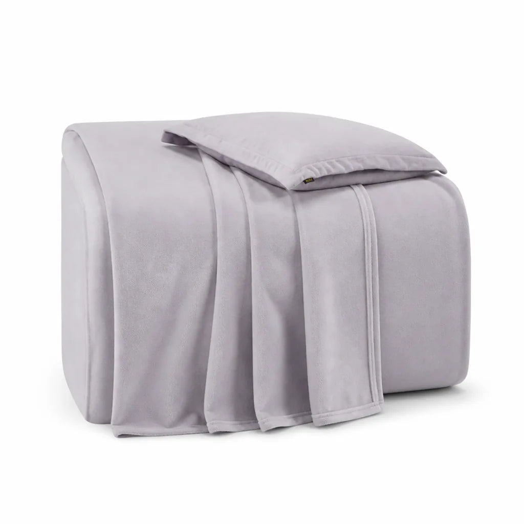 Sheet Set Velvet-Feel Brushed Microfiber Drapey Flat & Pillowcases