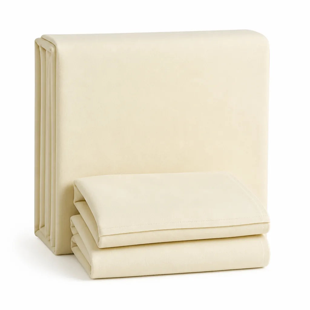 Sheet Set Velvet-Feel Brushed Microfiber Drapey Flat & Pillowcases