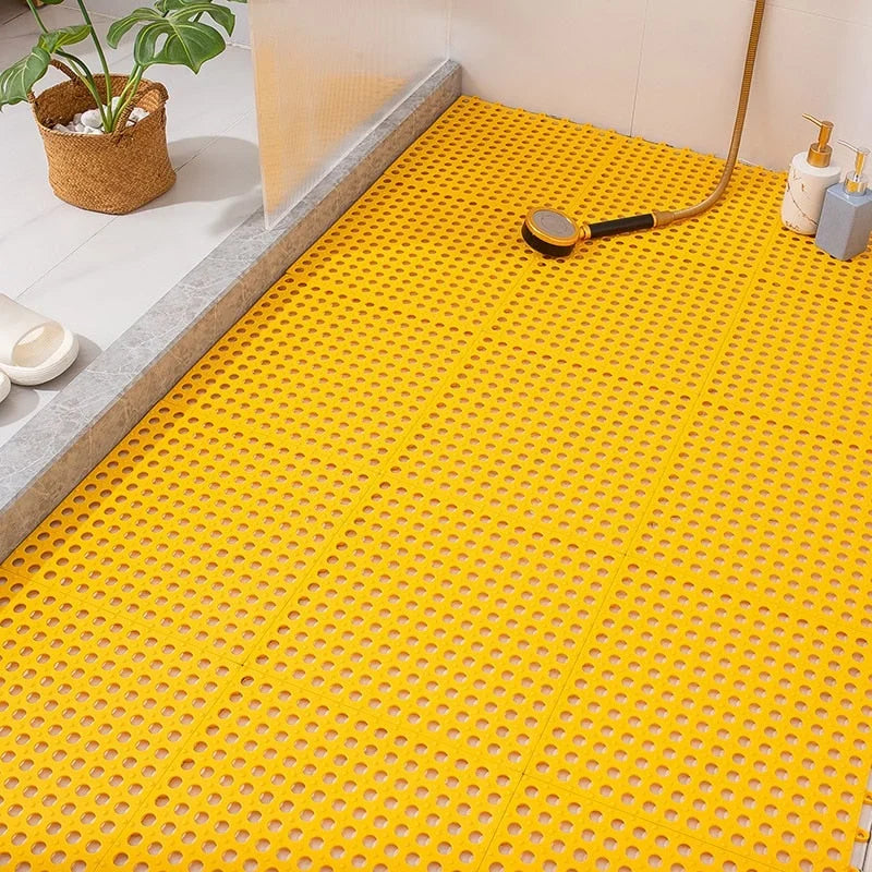 Shower Mat Non-Slip Quick-Drying Soft Plastic