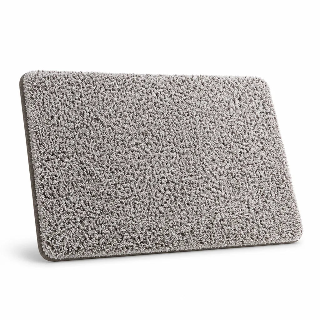 Shower Mat Plush Quick-Dry Non-Slip Backing
