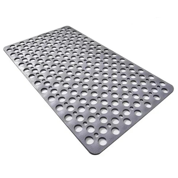 Shower Mat Textured Non-Slip Suction Backing With Drainage Design