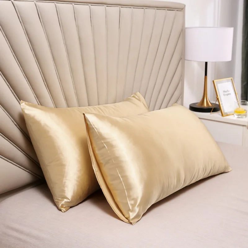Silk Pillowcase 100% Mulberry Silk Hypoallergenic Smooth Surface
