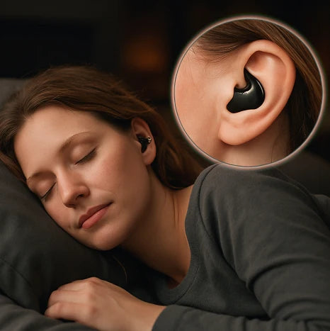 Sleep Earbuds Noise-Reducing Water-Resistant 24-Hour Battery-Life