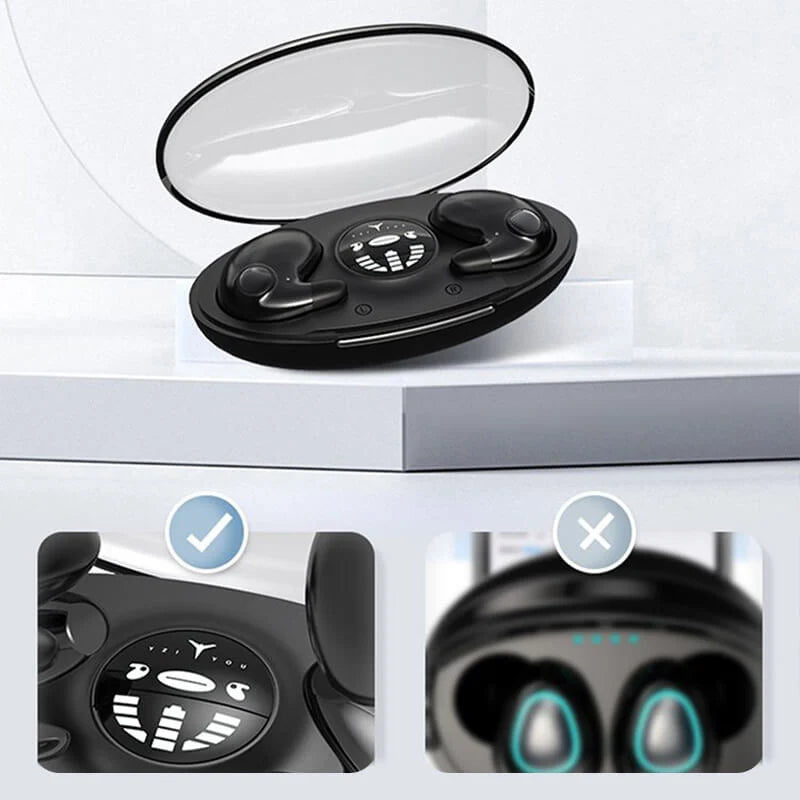 Sleep Earbuds Side-Sleeping Bluetooth 5.3 Water-Resistant