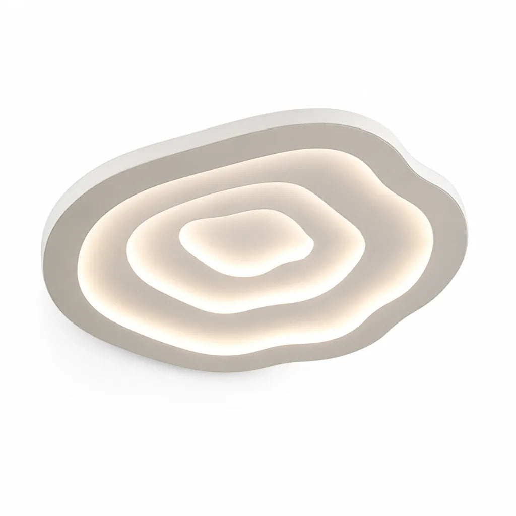 Slim Recessed LED Ceiling Light with Acrylic Shade