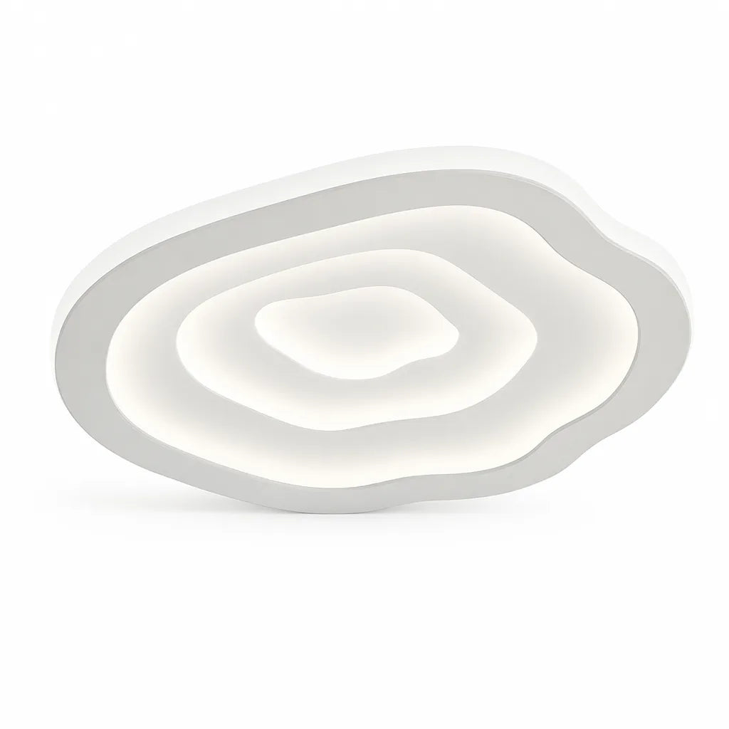 Slim Recessed LED Ceiling Light with Acrylic Shade