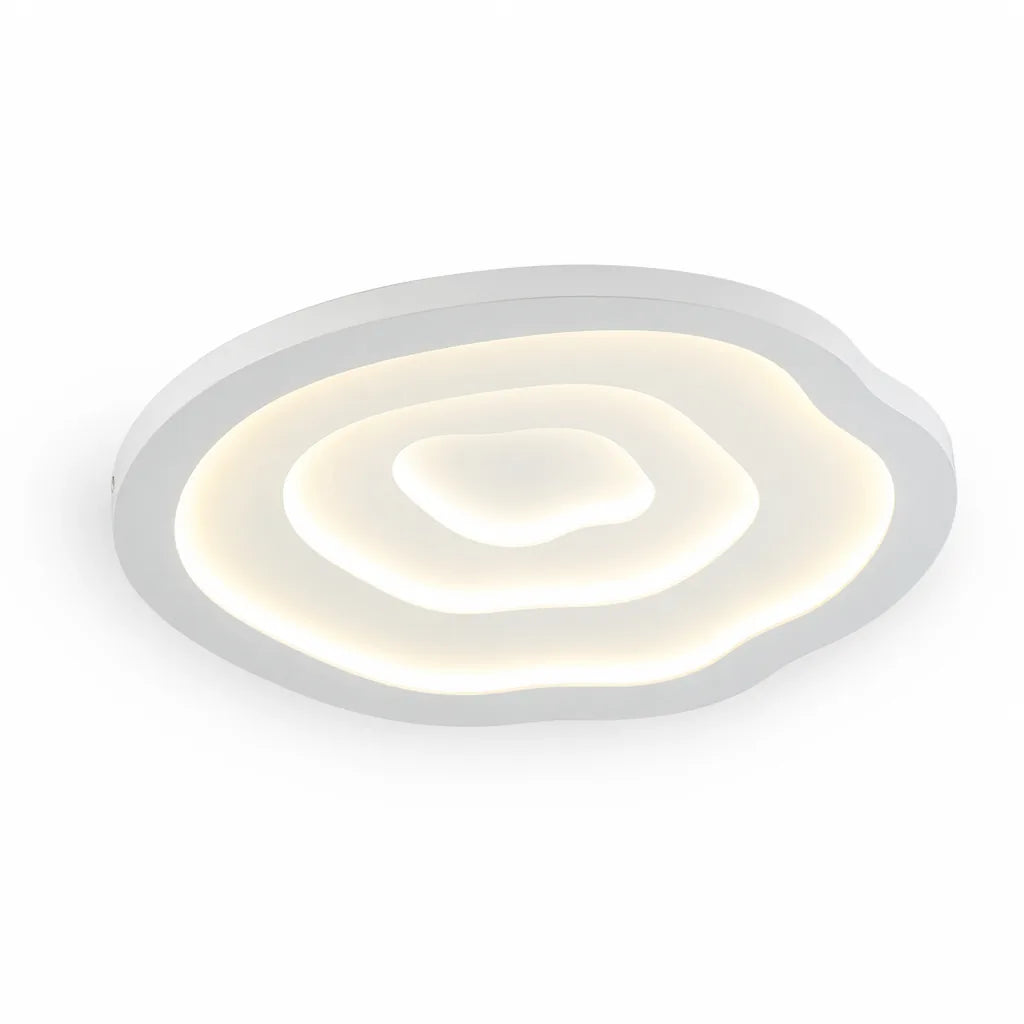 Slim Recessed LED Ceiling Light with Acrylic Shade