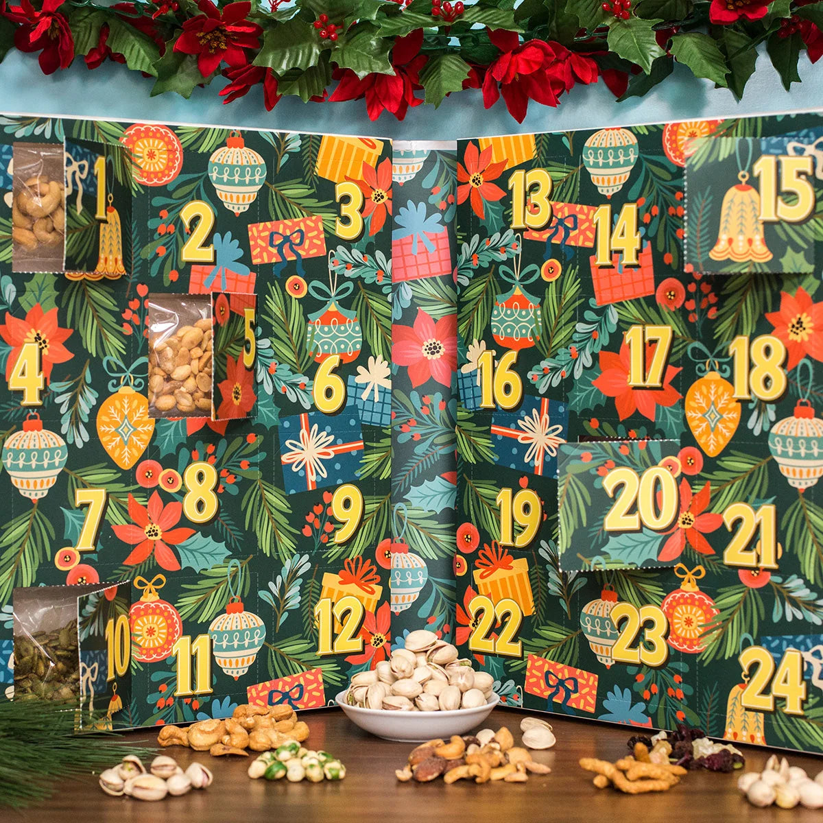 Snack Advent Calendar 24-Day Gourmet Snack Variety