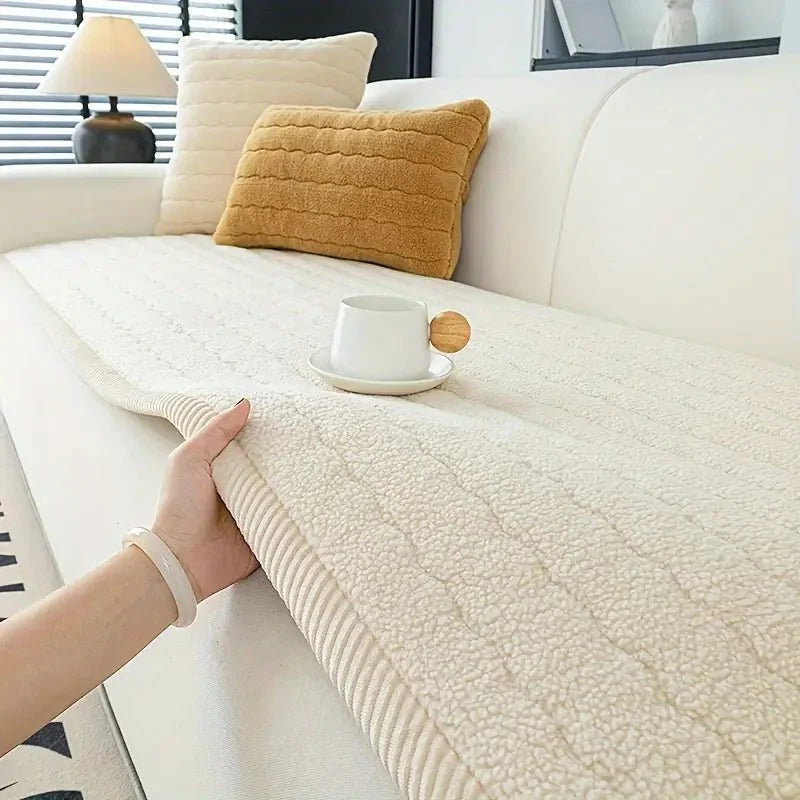 Sofa Cover Non-Slip Pet Hair & Scratch Protection