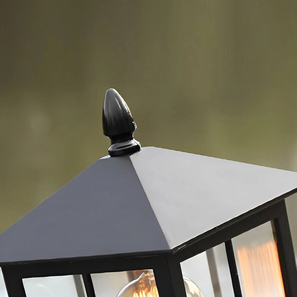 Solar Pillar Light Adjustable 3-Color IP65 Waterproof