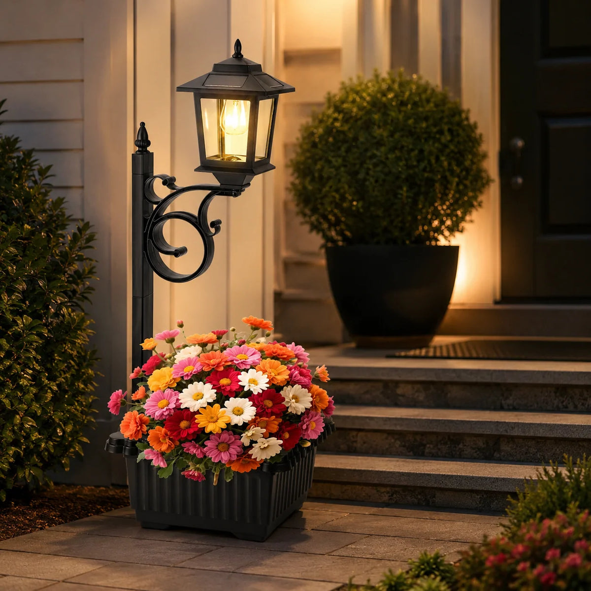 Solar Planter Light Solar-Powered IP65 Waterproof
