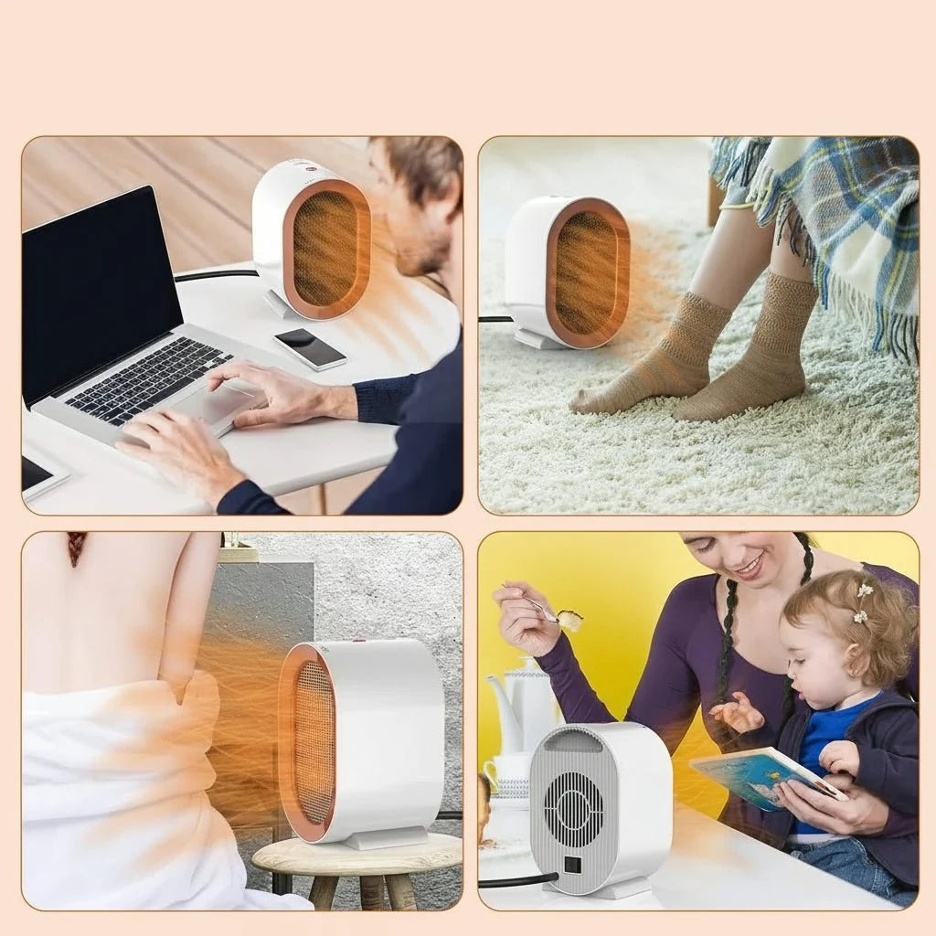 Space Heater PTC Ceramic Quiet Overheat Protection