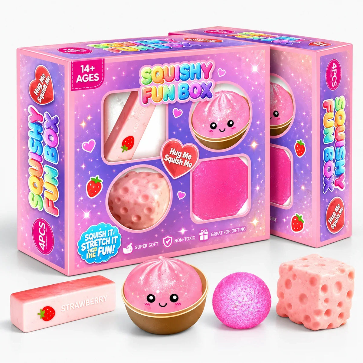 Squishy Toy Advent Calendar Dumpling Slow-Return Foam 24-Piece Set