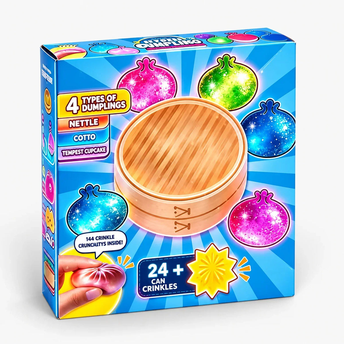 Squishy Toy Advent Calendar Dumpling Slow-Return Foam 24-Piece Set