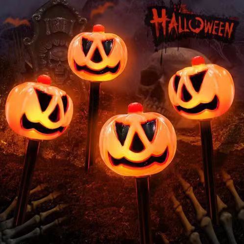 Stake Lights Solar-Powered Halloween Set of 5