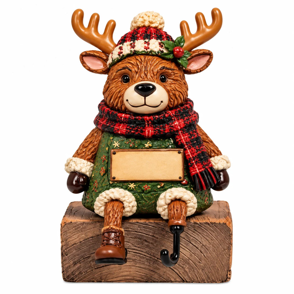 Stocking Holder Shelf Sitter With Hidden Hook