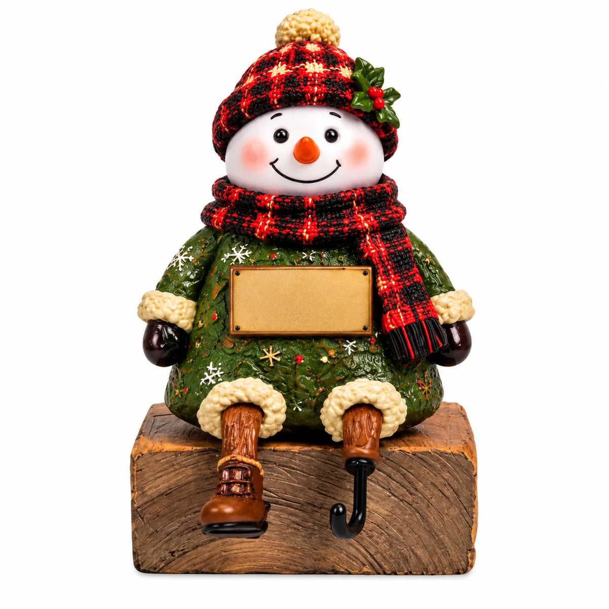 Stocking Holder Shelf Sitter With Hidden Hook