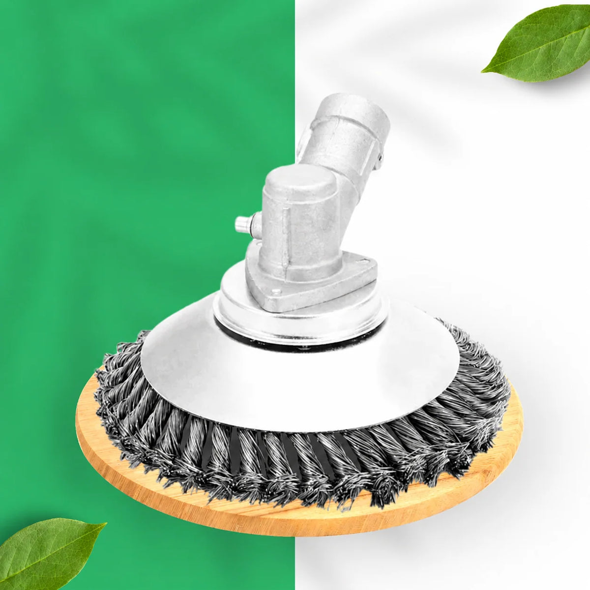 String Trimmer Brush Head Carbon Steel Bristles
