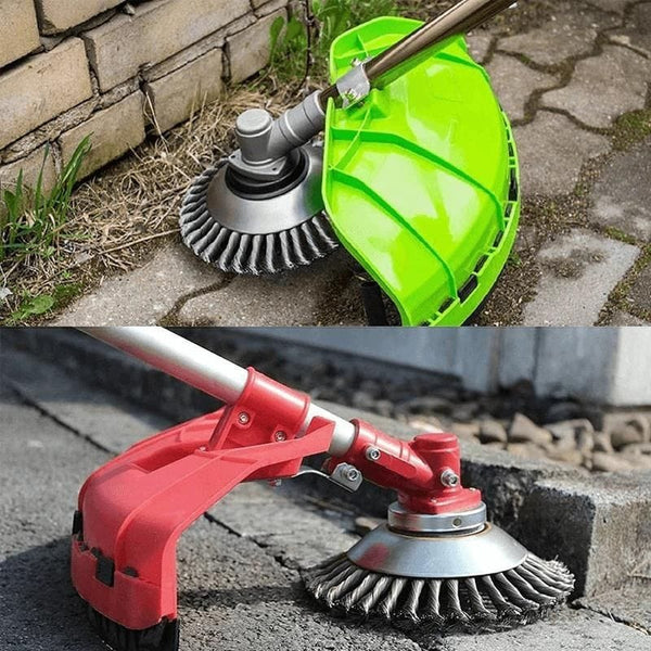 String Trimmer Brush Head Carbon Steel Bristles