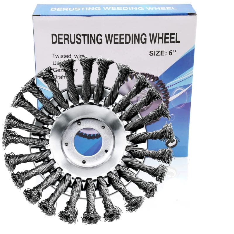 String Trimmer Brush Head Carbon Steel Bristles