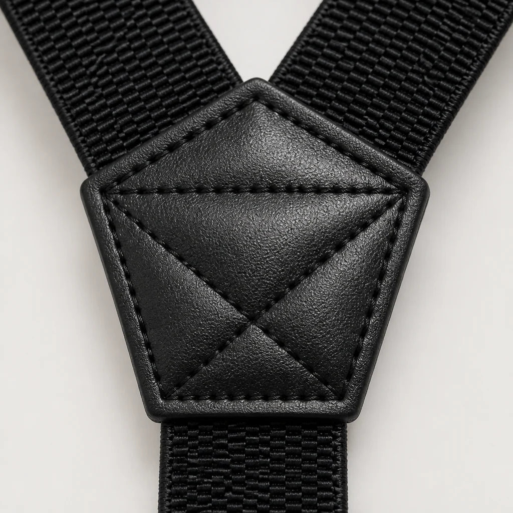Suspenders Adjustable Elastic Belt-Loop Hooks Y-Back & X-Back