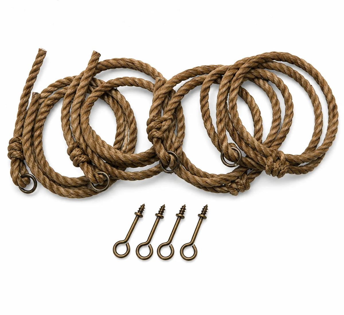 Swing Rope Kit Waterproof UV-Treated Adjustable for Outdoor Use