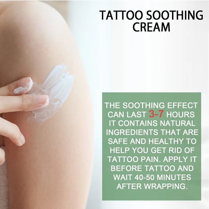 Tattoo Numbing Cream Odorless Non-Greasy Long-Lasting Comfort
