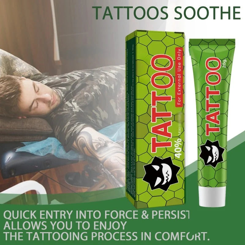 Tattoo Numbing Cream Odorless Non-Greasy Long-Lasting Comfort