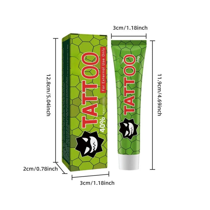 Tattoo Numbing Cream Odorless Non-Greasy Long-Lasting Comfort