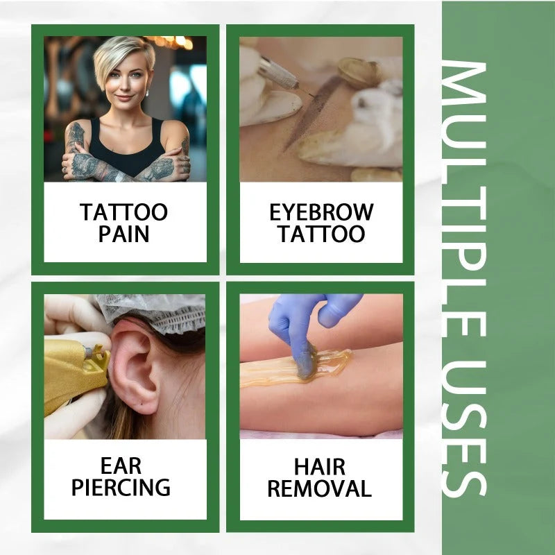 Tattoo Numbing Cream Odorless Non-Greasy Long-Lasting Comfort