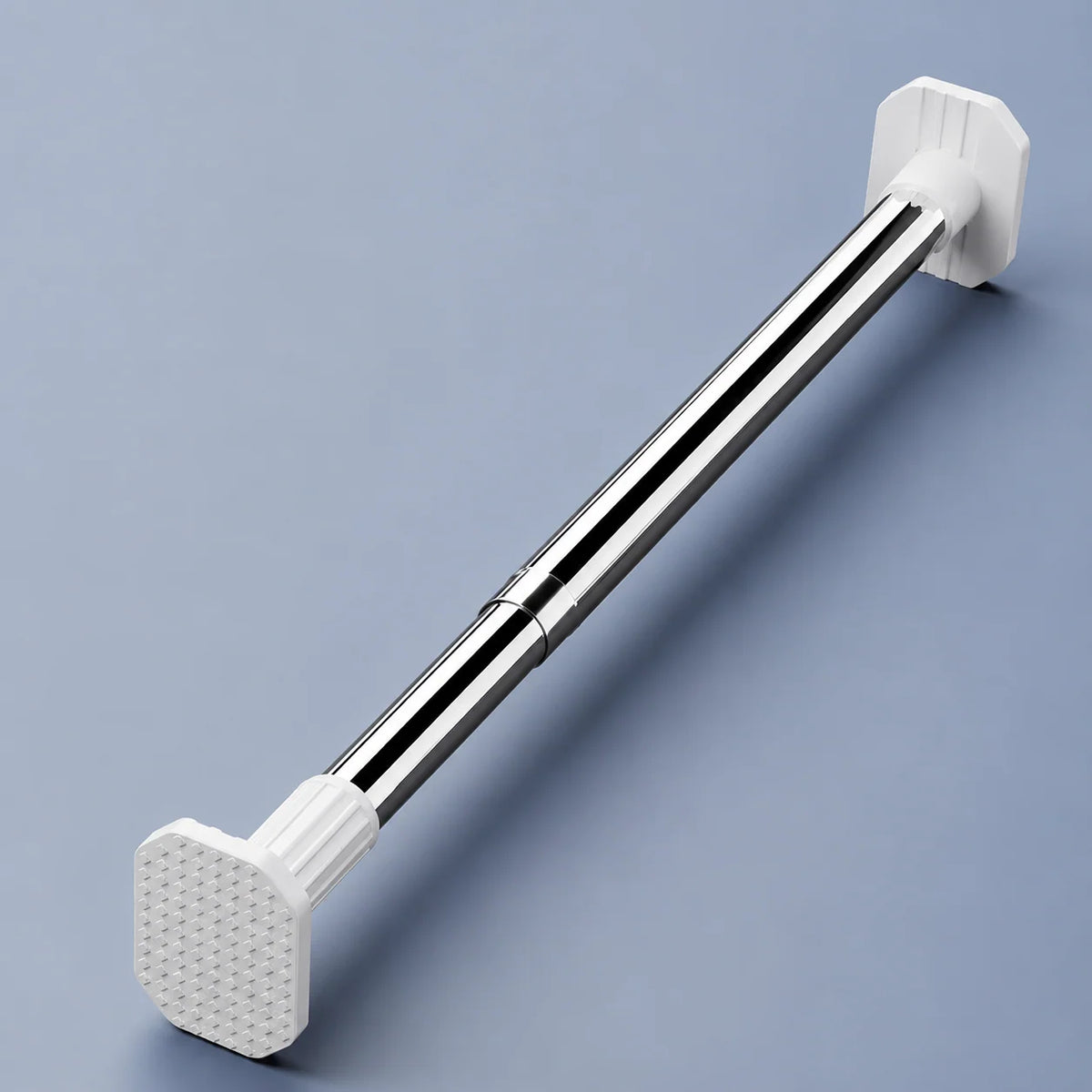 Tension Rod Adjustable Stainless Steel No-Drill Installation