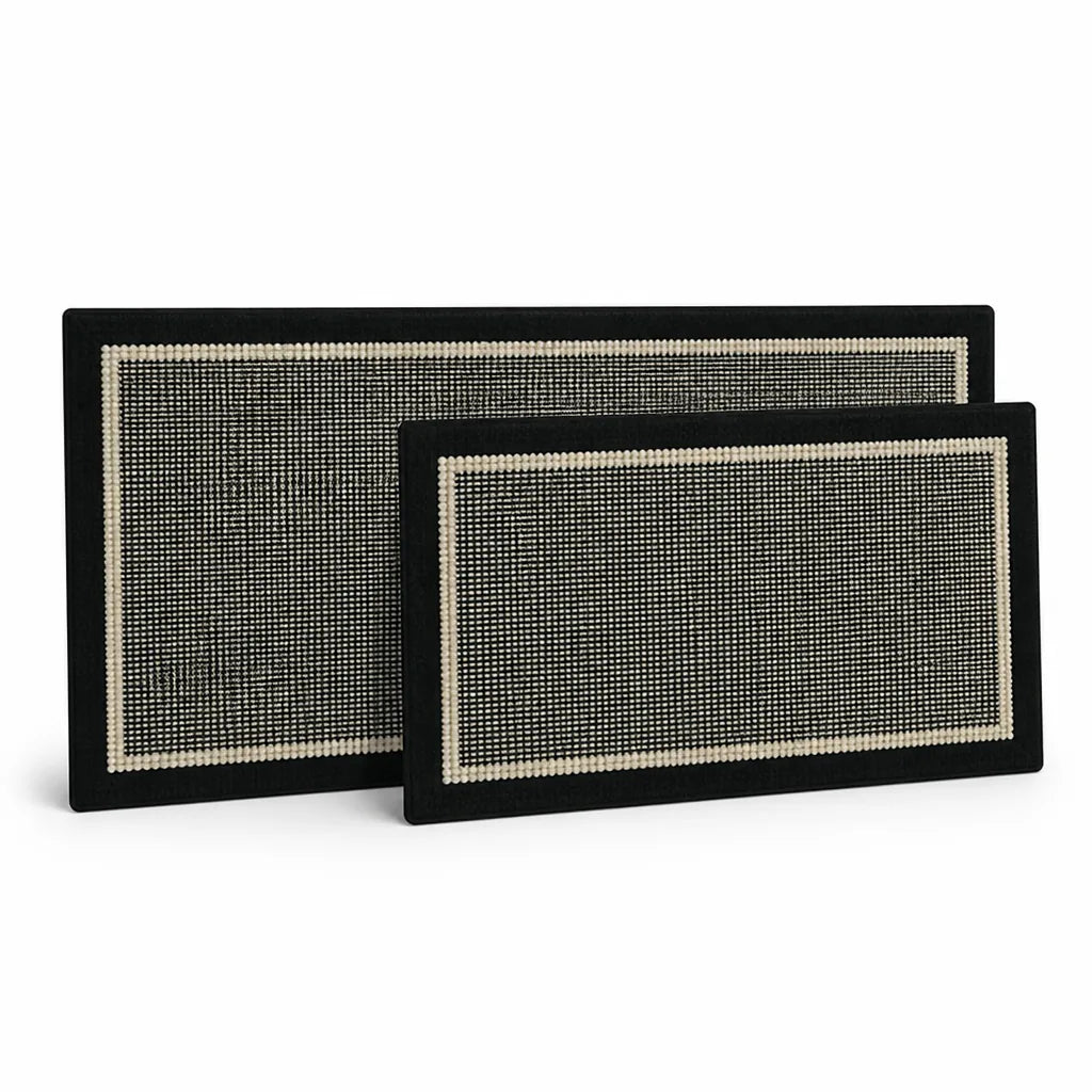 Textured Non-Slip Washable Kitchen Runner Set