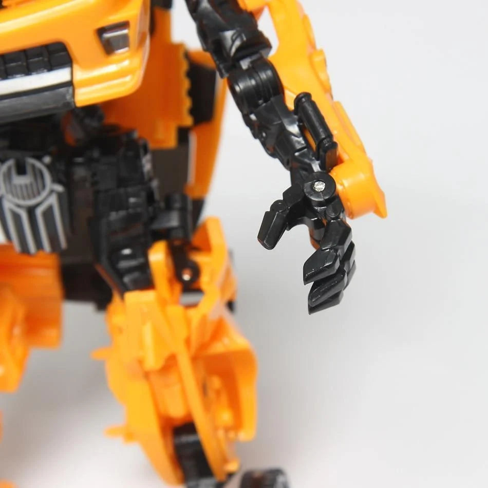 Transforming Robot Toy Vehicle & Robot Modes Flexible Joints