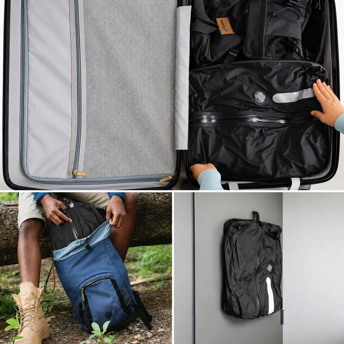 Travel Compression Bag Space-Saving Portable Pump Included
