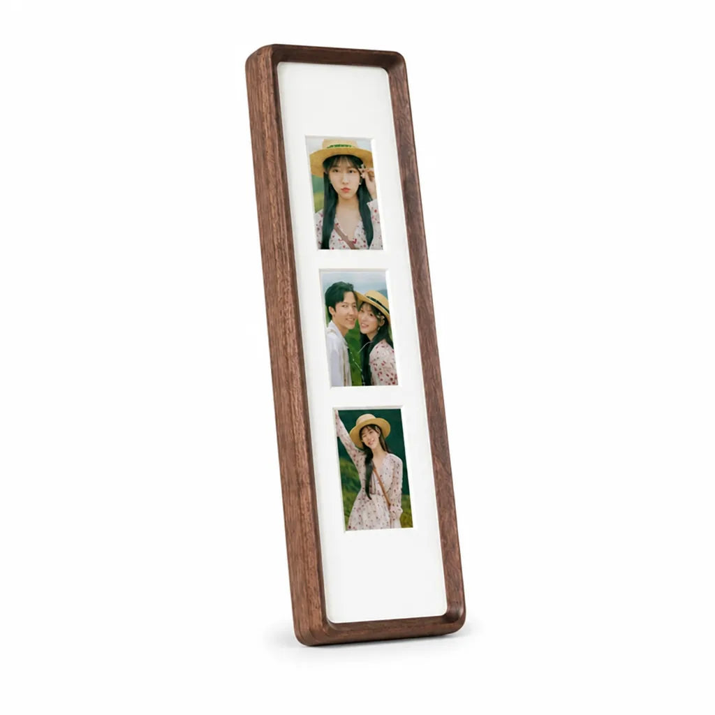 Vertical Multi-Photo Solid Wood Photo Frame (3-4 Photo Openings)