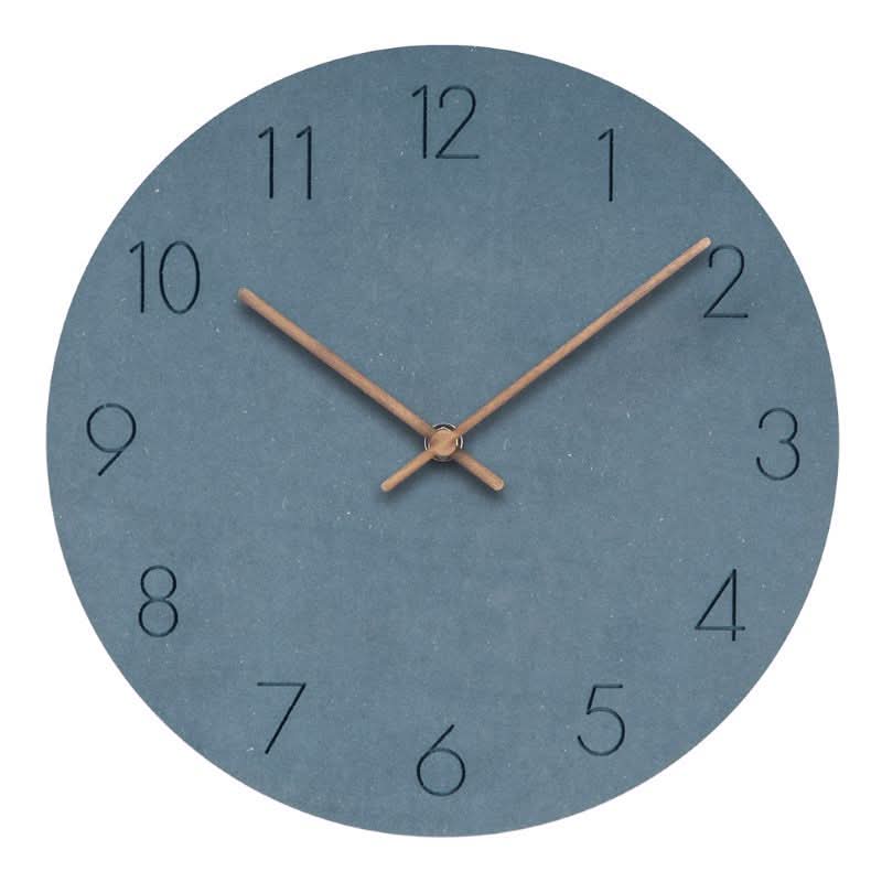 Wall Clock Silent Movement Minimalist Nordic Design