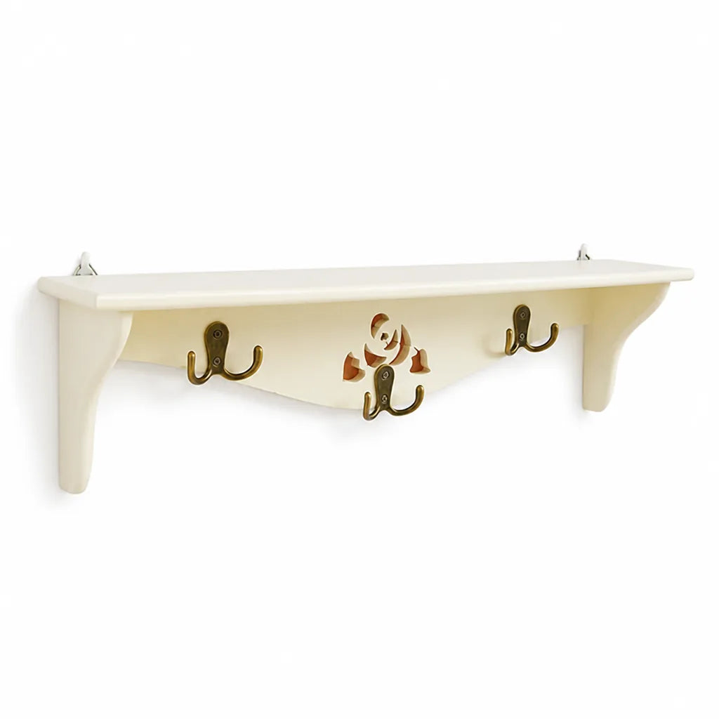 Wall-Mounted Organizer Shelf Decorative Space-Saving
